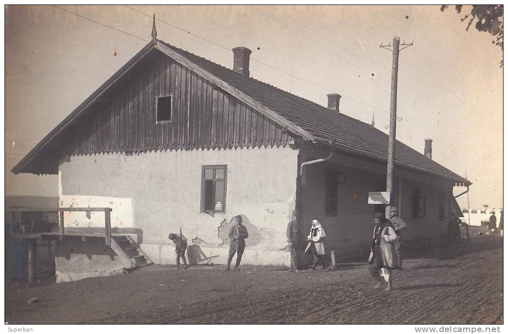 À IDENTIFIER : MOLDAVIA / RUSSIA / UKRAINE...? - CATUN HAMZI VILLAGE - CARTE ´VRAIE PHOTO´ ANNÉE: ENV. 1905 -´15 (l-234) - Moldavië