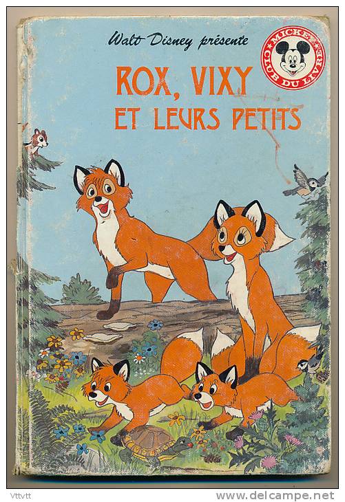 ROX, VIXY ET LEURS PETITS (1994), Club Du Livre Mickey, Le Livre De Paris Hachette, - Disney