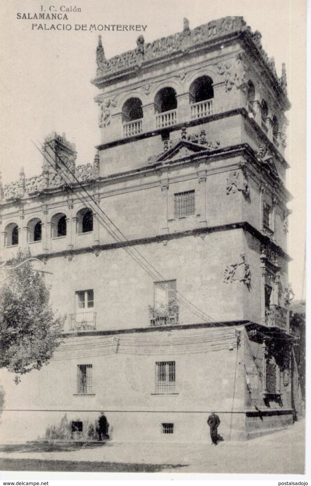 (CPA1693) SALAMANCA . PALACIO DE MONTERREY .. UNUSED - Salamanca