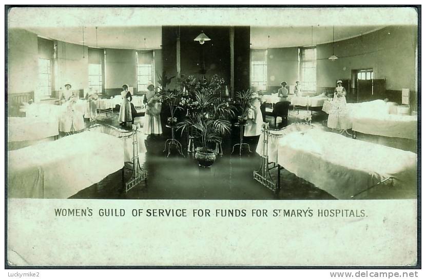 "Women's Guild Of Service For Funds For St Mary's Hospitals",   C1920.          Ho-19 - Other & Unclassified