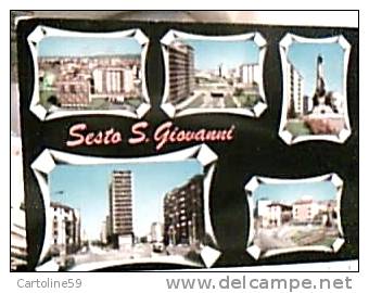 SESTO SAN GIOVANNI  VEDUTE  V1971  DU218 - Sesto San Giovanni