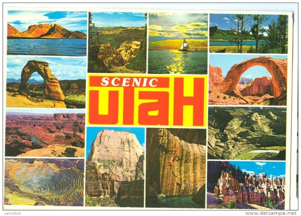 USA, Scenic Utah, 1992 Used Postcard [10090] - Autres & Non Classés