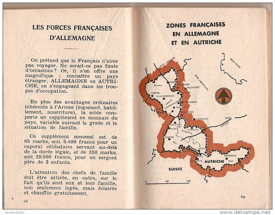 Calendrier /Agenda Du Soldat//1952           CAL48 - Altri & Non Classificati