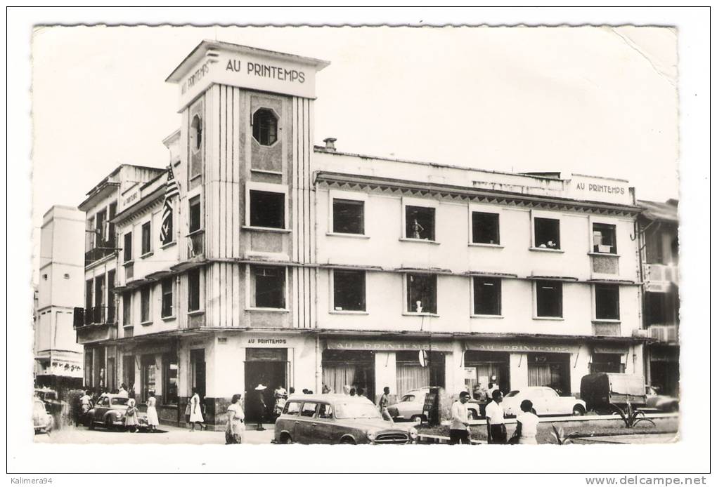 MARTINIQUE  /  FORT-DE-FRANCE  /  GRAND  MAGASIN  " AU  PRINTEMPS " , Au  10 Rue De Schoelcher  /  Cliché  WILLY  MORIS - Fort De France