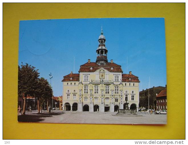 Luneburg-Rathaus,JEAN MONNET STAMP - Lüneburg