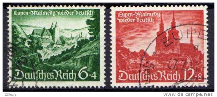 Deutsches Reich, 1940, Mi 748-749, Gestempelt [140612III] @ - Gebraucht