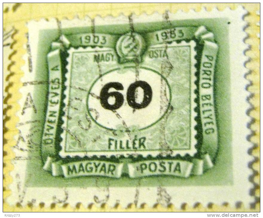 Hungary 1953 Postage Due 60f - Used - Port Dû (Taxe)