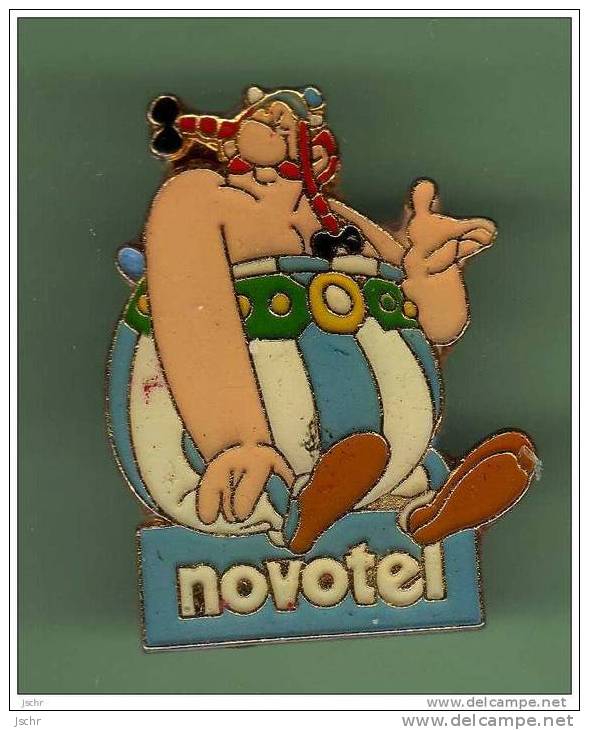 OBELIX *** NOVOTEL *** Signe CORNER-GOSCINNY-UDERZO *** (083) - Comics