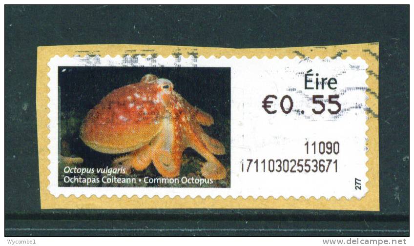IRLAND/IRELAND  -  ATM Label Used On Paper As Scan - Automatenmarken (Frama)