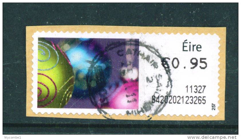 IRLAND/IRELAND  -  ATM Label Used On Paper As Scan - Frankeervignetten (Frama)