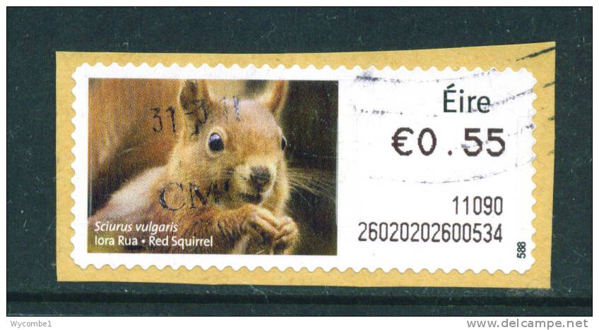 IRLAND/IRELAND  -  ATM Label Used On Paper As Scan - Franking Labels