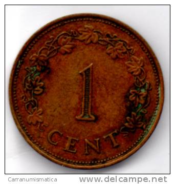 MALTA 1 CENT 1972 - Malta