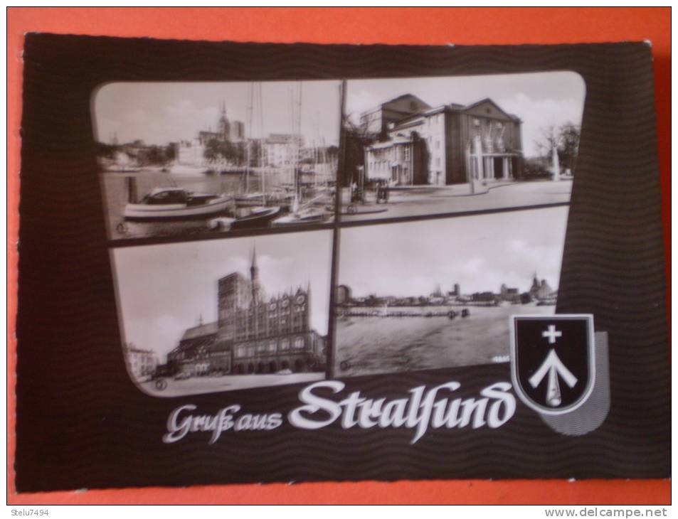 A68 Germania Gruss Aus Styalsund Viaggiata - Stralsund