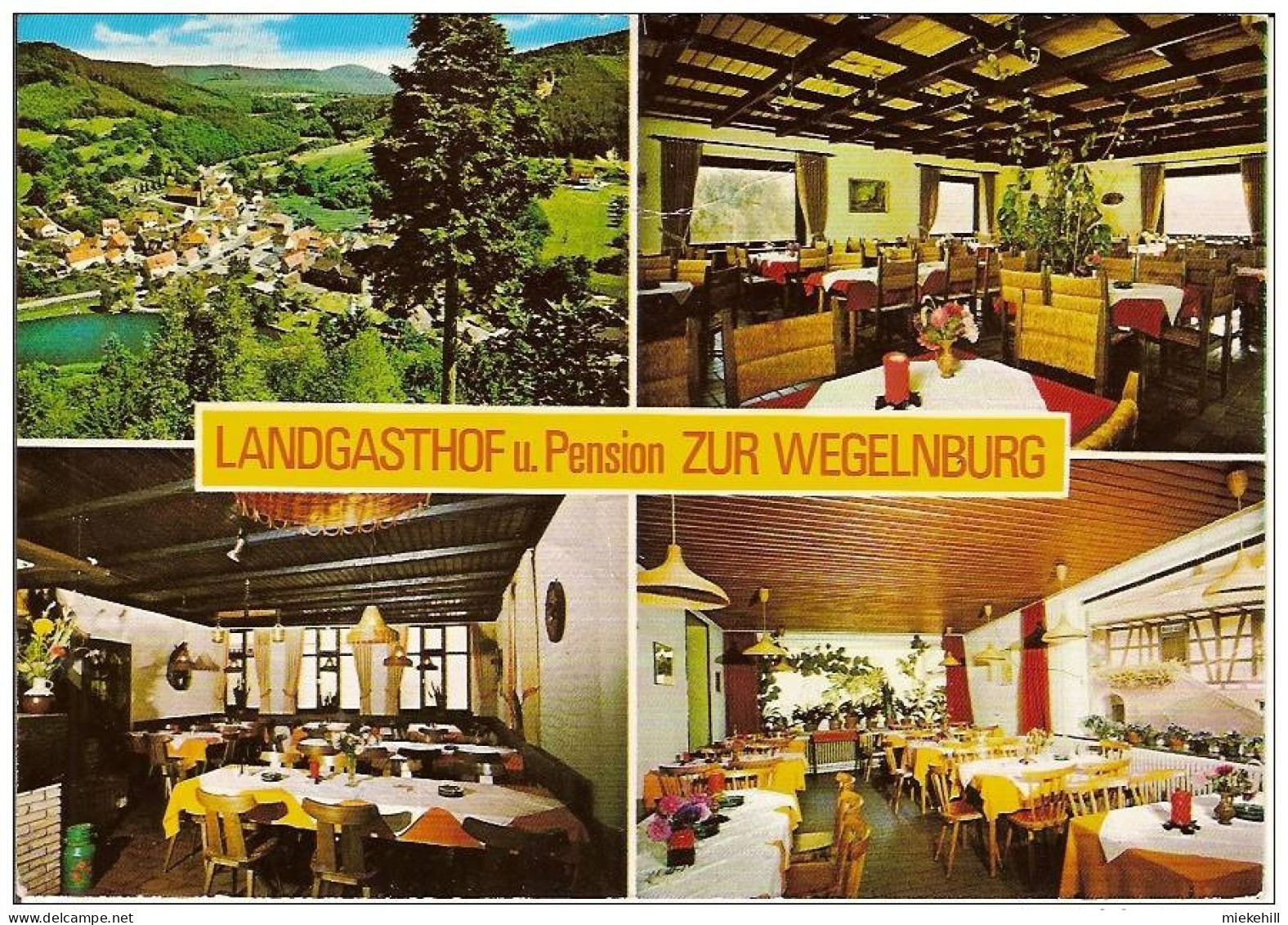 SCHÖNAU/PFALZ-LANDGASTHOF   U. PENSION WEGELNBURG - Dahn