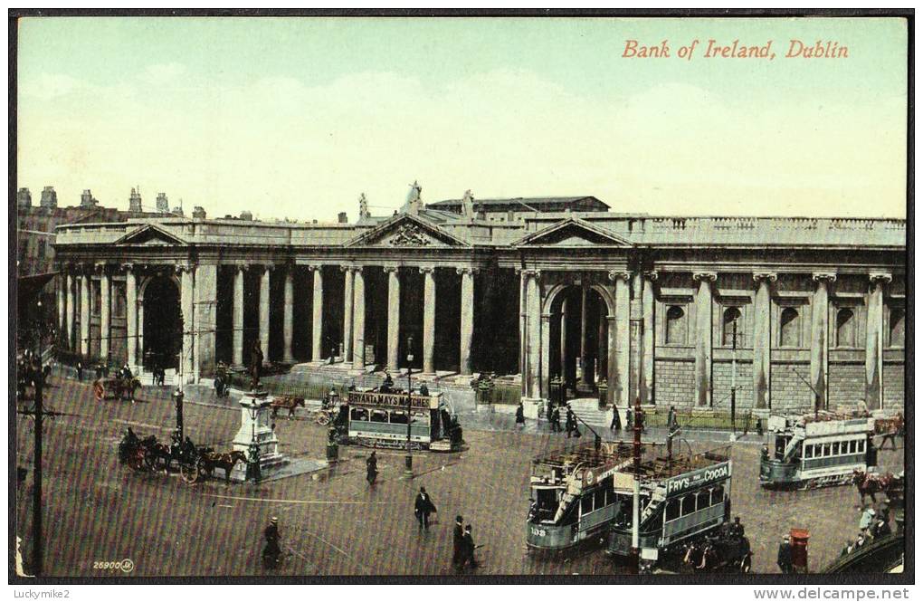 "Bank Of Ireland, Dublin",   C1912.                    Du-08 - Dublin