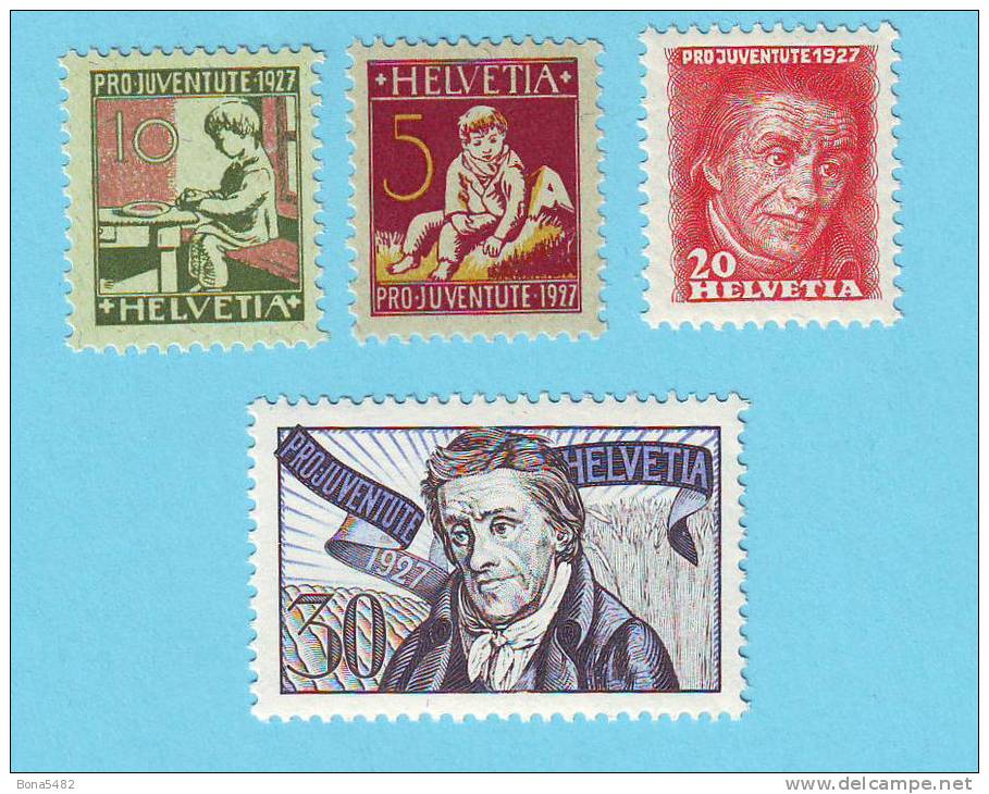 SUISSE HELVETIA 1927 / MNH** / AS 257 - Unused Stamps