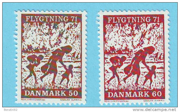 DANEMARK DANMARK REFUGIES 1971 / MNH** / AS 120 - Neufs