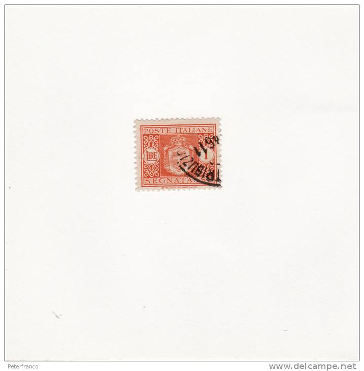 1945 Italia - Stemma - Postage Due