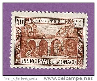 MONACO TIMBRE N° 57 NEUF SANS CHARNIERE VIADUC DE SAINTE DEVOTE - Nuovi