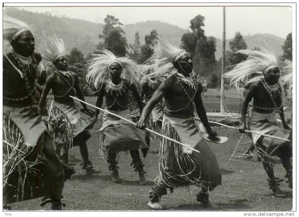 RWANDA - GISENYI - INTORE - Dansers - Danseurs - Rwanda