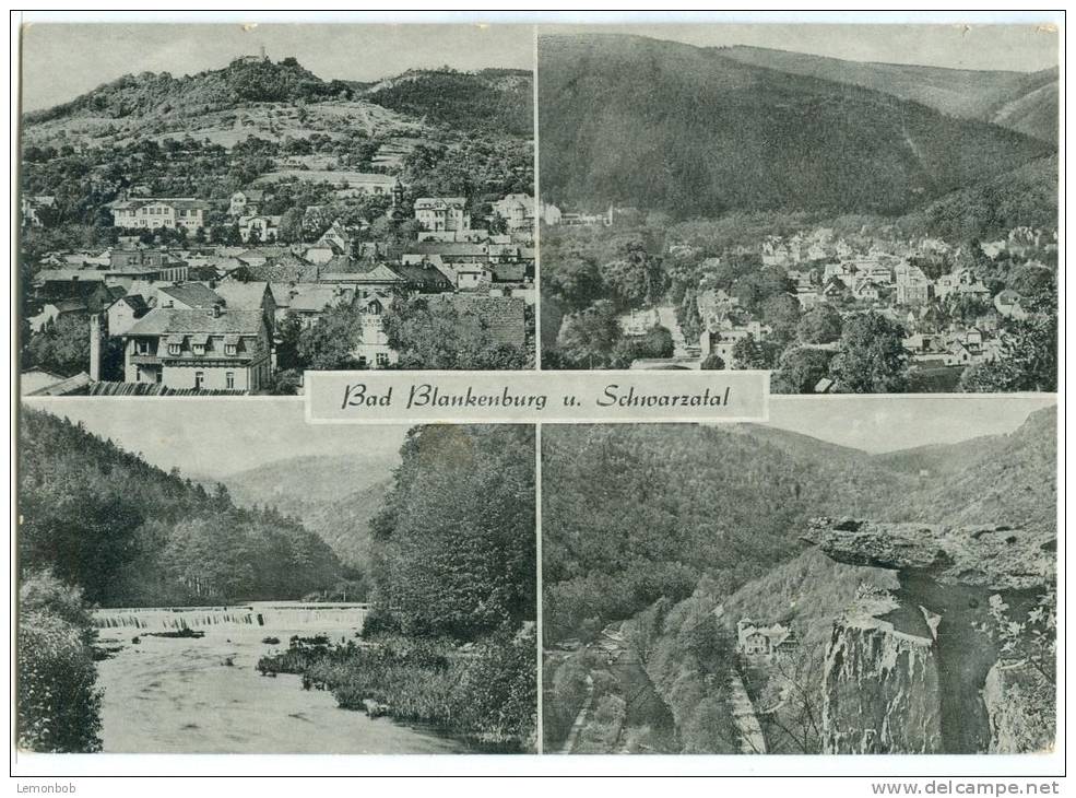 Germany, Bad Blankenburg U Schwarzatal, 1965 Used Postcard [10135] - Bad Blankenburg