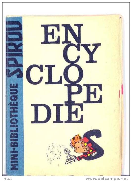 Mini-recit 15 Et 16"ENCYCLOPEDIE" - Spirou Magazine