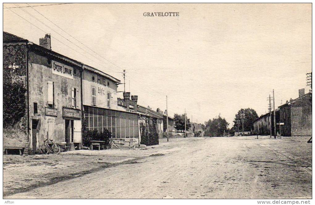 Gravelotte 1910 Street Scene - Ars Sur Moselle