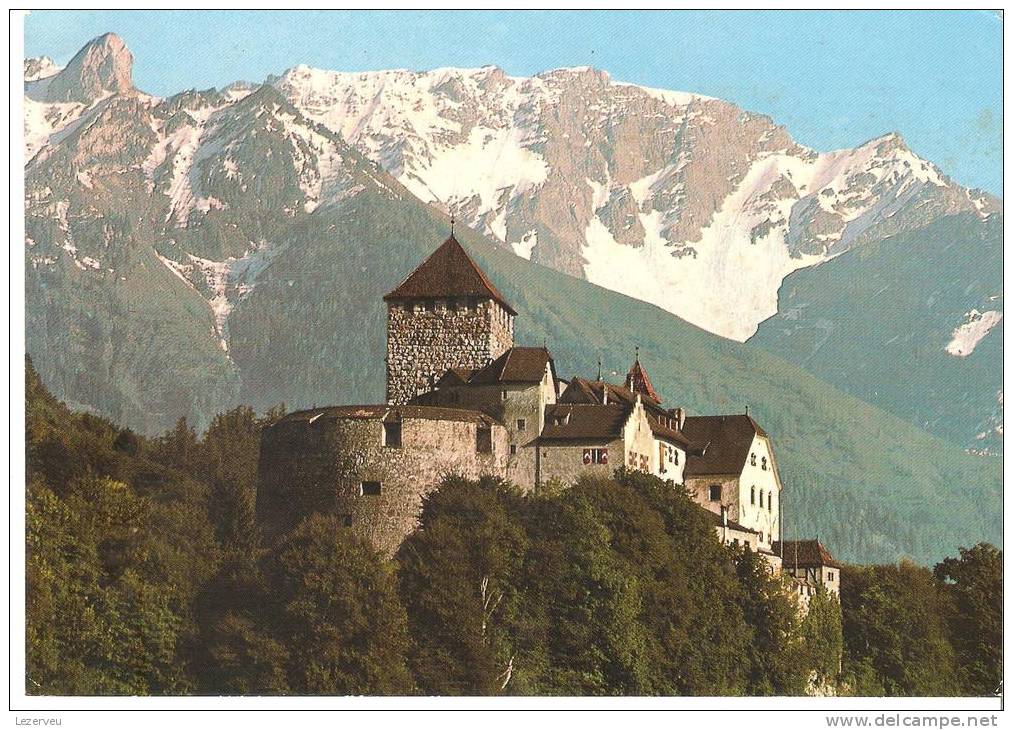 CPM LIECHTENSTEIN CHATEAU DE VADUZ CASTLE OF VADUZ FORMAT 15X21 NON ECRITE - Liechtenstein