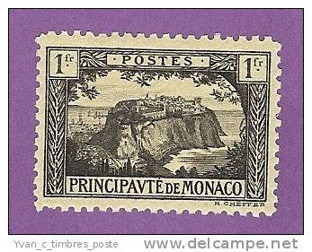 MONACO TIMBRE N° 60 NEUF SANS CHARNIERE LE ROCHER - Neufs