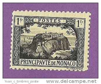 MONACO TIMBRE N° 60 NEUF AVEC CHARNIERE LE PALAIS PRINCIER - Neufs