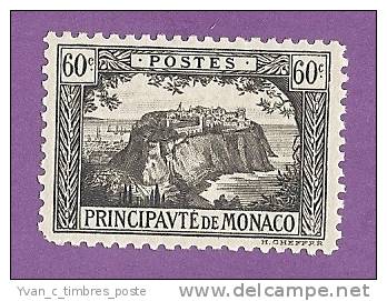 MONACO TIMBRE N° 59 NEUF AVEC CHARNIERE LE PALAIS PRINCIER - Neufs