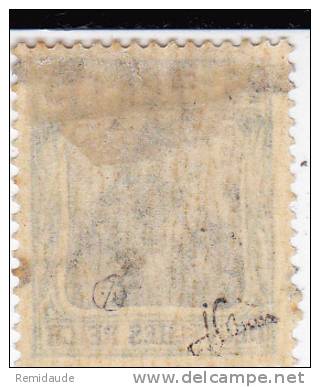 SAAR - MICHEL N° 15FII * Avec VARIETE SURCHARGE EN HAUT + TRES DECALEE - RARE - SIGNE BRUN - COTE = 400++ EUROS - Unused Stamps