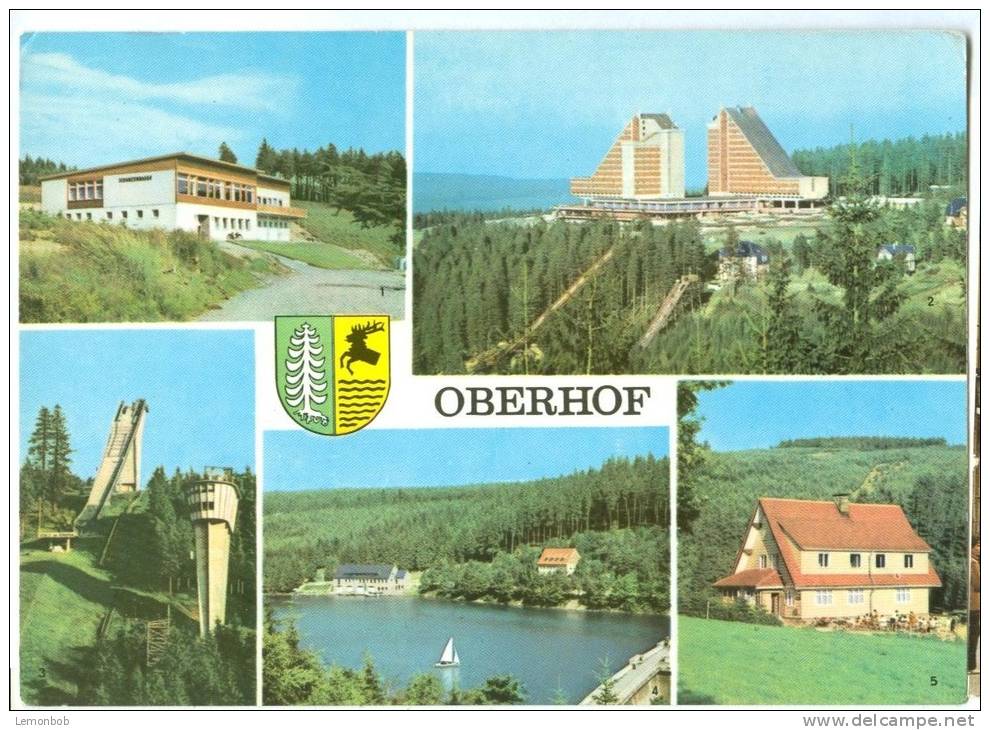 Germany, Oberhof, 1976 Used Postcard [10155] - Oberhof