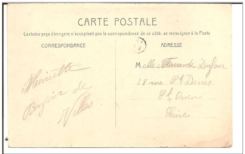 52 VELLES RARE CPA 191? "LA FONTAINE" (BELLE ANIMATION) - Other & Unclassified