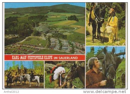 Karl-May-Festspiele Elspe Sauerland Pferd Indianer Winnetou Old Shatterhand 70e - Olpe