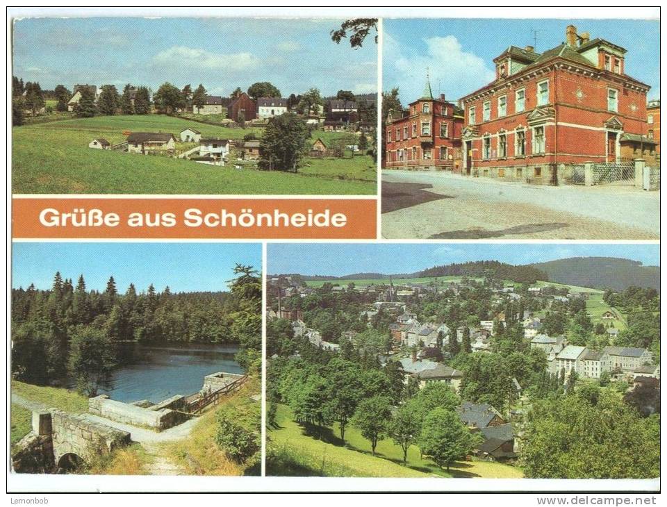 Germany, Grusse Aus Schonheide, Used Postcard [10162] - Schoenheide