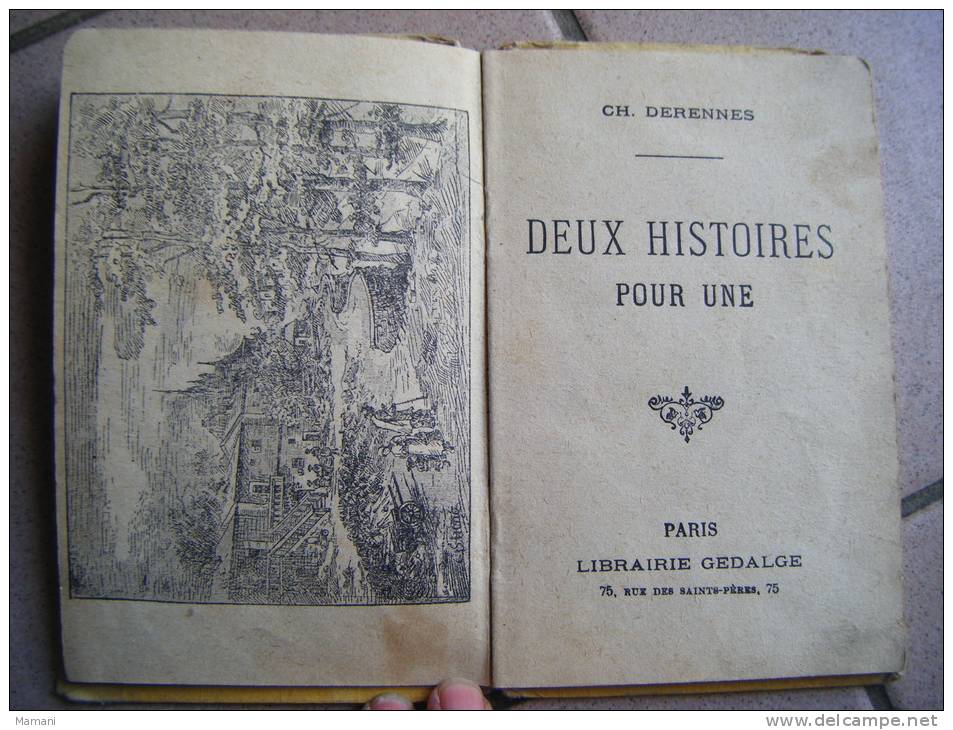 Bibliotheque Des Enfants-librairie Gedalge --deux Histoires Pour Une-ch Derennes-belles Illustrations -32 Pages - 6-12 Years Old