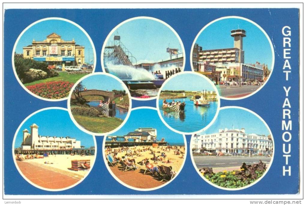 UK, Great Yarmouth, 1983 Used Postcard [10187] - Great Yarmouth