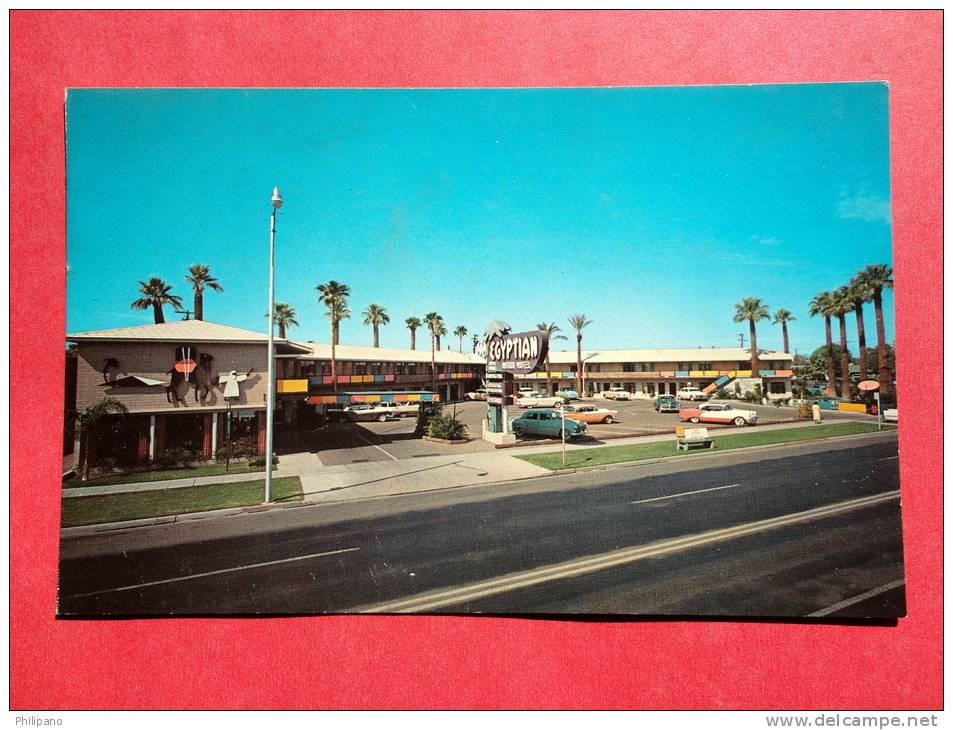 Arizona > Phoenix   Egyptian Motor Hotel  Early Chrome    -----   Ref  567 - Phoenix