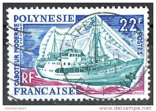 French Polynesia 1966 Boats 2.2f Used  SG 61 - Other & Unclassified