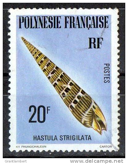 French Polynesia 1979 Shells 20f Used  SG 307 - Slight Crease Upper Right - Other & Unclassified