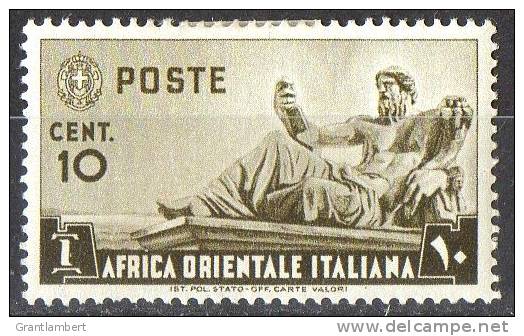 Italian East Africa 1938 10c MH  SG 4 - Africa Oriental Italiana