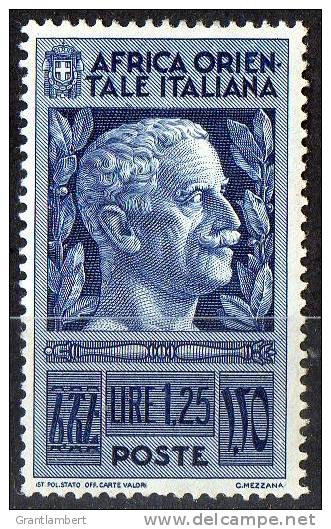 Italian East Africa 1938 1l.25 MH  SG 13 - Africa Oriental Italiana