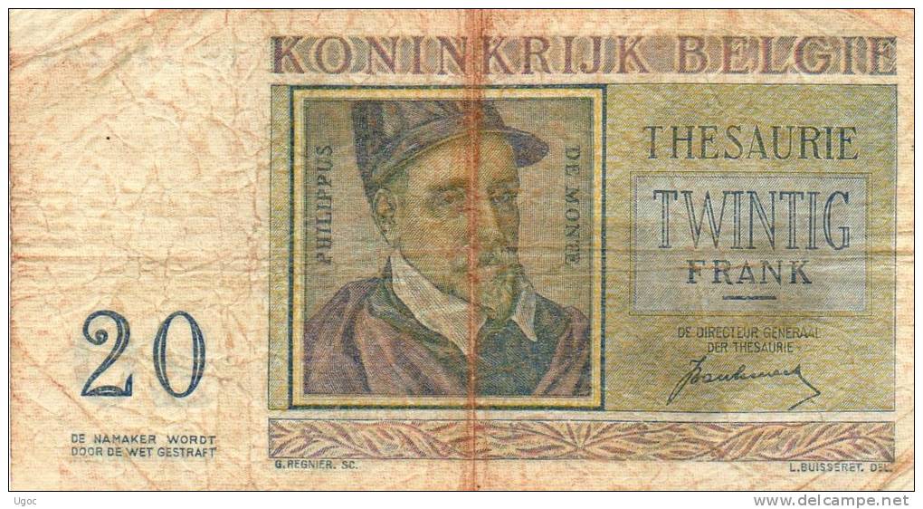 - Billet De 20 Francs 01.07.50. - Sonstige & Ohne Zuordnung