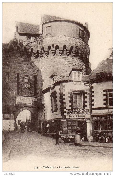 56 VANNES - La Porte Prison - Vannes