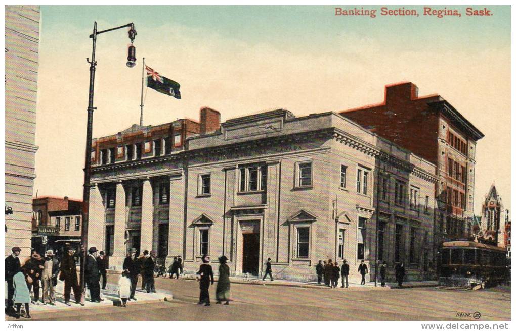 Regina Sask Banking Section 1910 - Autres & Non Classés