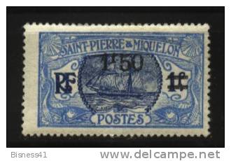 Saint Pierre Et Miquelon SPM  N° 125 Neuf  * Cote Y&T    4,50  €uro  Au Quart De Cote - Other & Unclassified