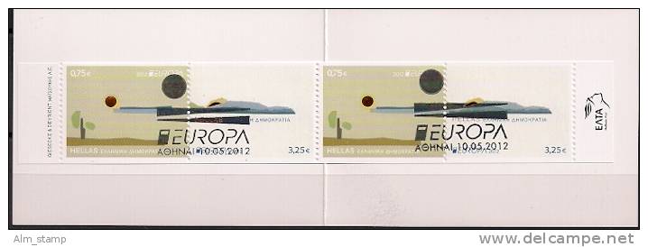 2012 Griechenland Gréce Booklet Mi.MH 36 Used Europa - 2012
