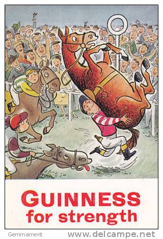 GUINNESS FOR STRENGTH. HORSE RACING - Advertising