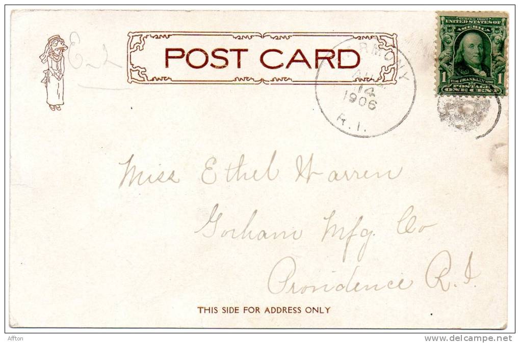 Greetings From Greenville RI 1900 - Altri & Non Classificati